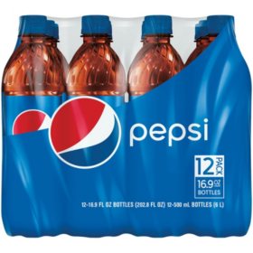 Pepsi Cola 16.9 oz., 12 pk.