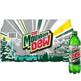 Diet Mountain Dew 16.9 fl. oz., 24 pk.