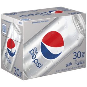 Diet Pepsi 12 oz., 30 pk.