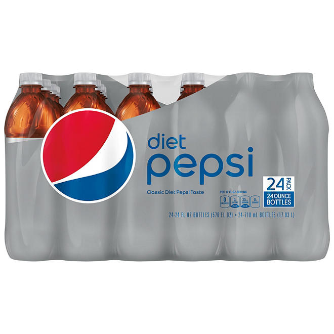 Diet Pepsi Cola 16 oz., 24 pk.