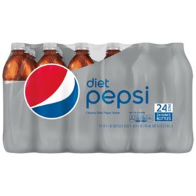 Diet Pepsi Cola 16 fl. oz., 24 pk.