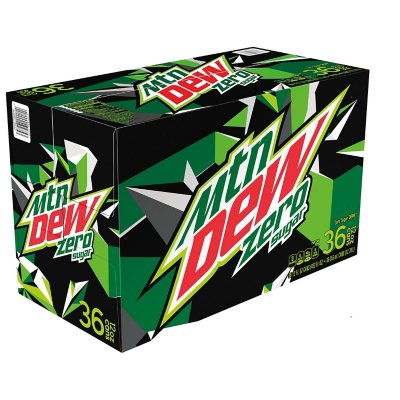 Mountain Dew Zero Sugar (12 oz. cans, 36 pk.) - Sam's Club