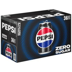 Pepsi Zero Sugar 12 fl. oz., 36 pk.