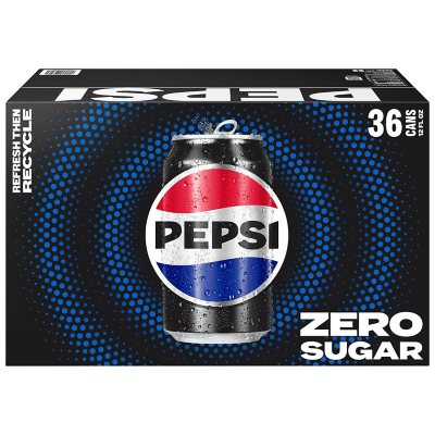 Pepsi Zero Sugar 12 Fl Oz 36 Pk Sam S Club