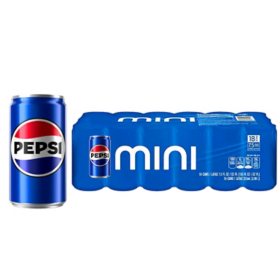 Pepsi Mini Cans 7.5 fl. oz., 18 pk.