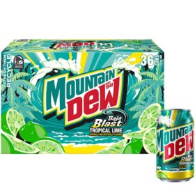 Mountain Dew Baja Blast 12 fl. oz., 36 pk.