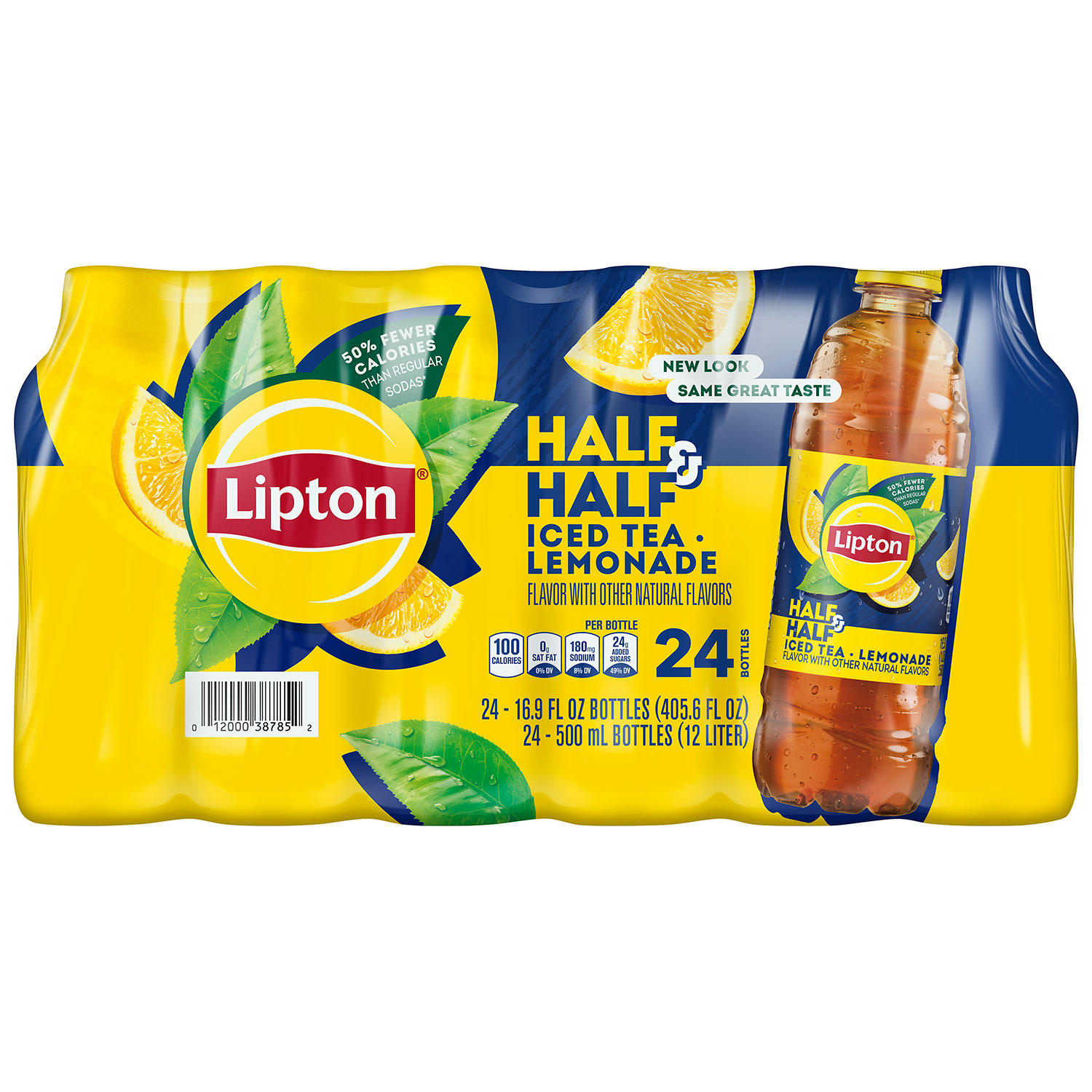 Lipton Half and Half Iced Tea and Lemonade (16.9 oz, 24 pk.)