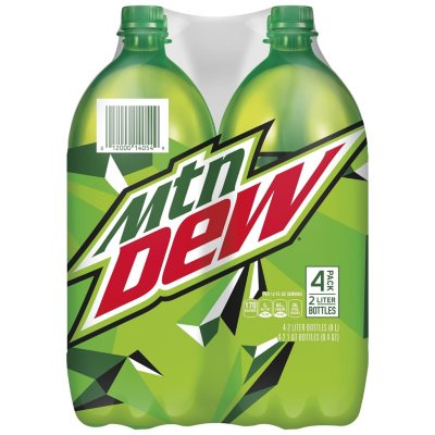 Mountain Dew 2 L 4 Pk - 