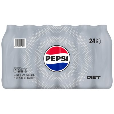 Diet Pepsi 24 fl. oz., 24 pk. - Sam's Club