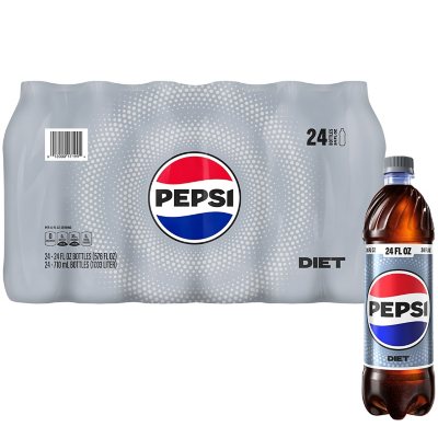 Diet Pepsi 24 fl. oz., 24 pk. - Sam's Club