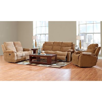 Prestige Crawford Reclining Sofa, Reclining Loveseat and Reclining Chair Collection