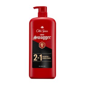 Old Spice Swagger 2-in-1 Shampoo and Conditioner, 39.9 fl. oz.