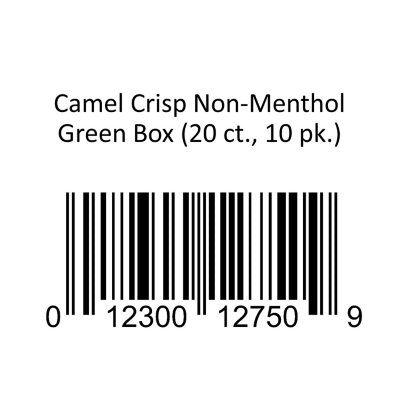 Camel Crisp Non-Menthol Green Box 20 ct., 10 pk. - Sam's Club