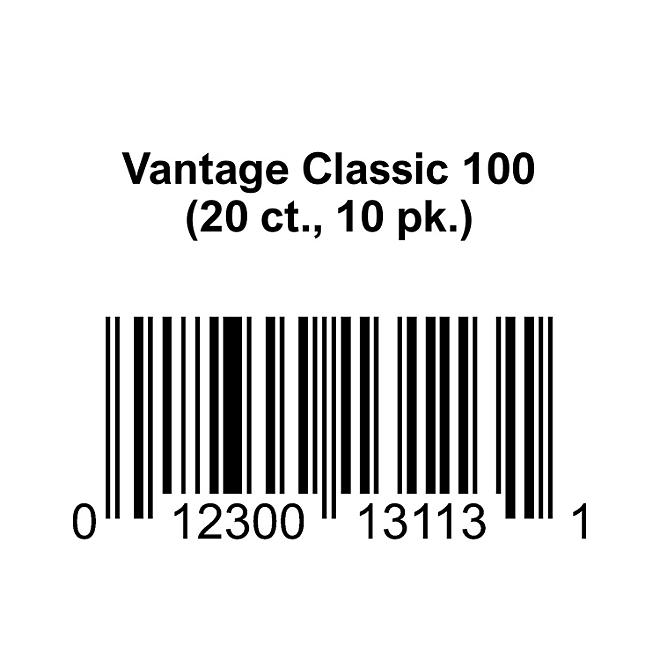 Vantage Classic 100 (20 ct., 10 pk.)