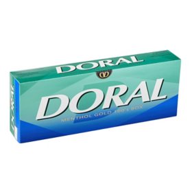 Doral Menthol Gold 100 Box (20 ct., 10 pk.)