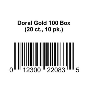 Doral Gold 100 Box (20 ct., 10 pk.)