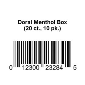 Doral Menthol Box 20 ct., 10 pk.