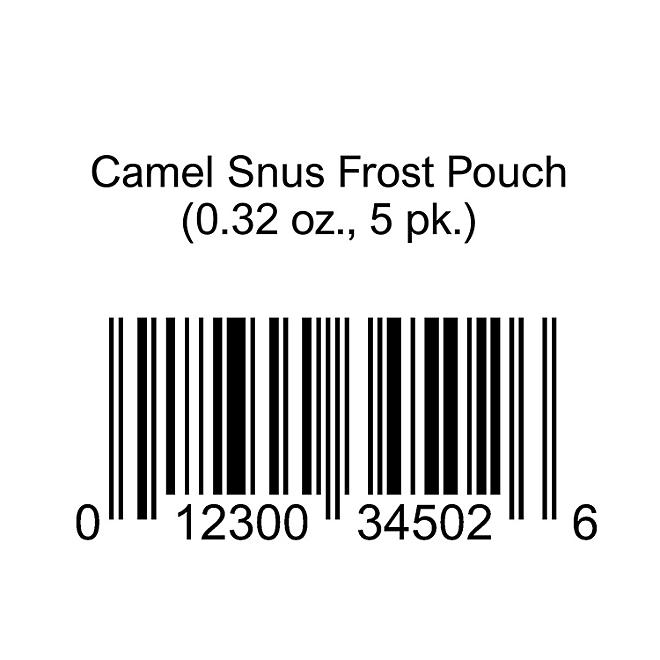 Camel Snus Frost Large 0.53 oz., 5 pk.