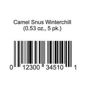 Camel Snus Winterchill (0.53 oz., 5 pk.)