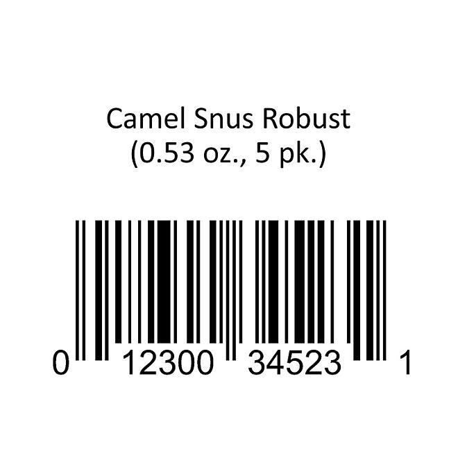 Camel Snus Robust 0.53 oz., 5 pk.