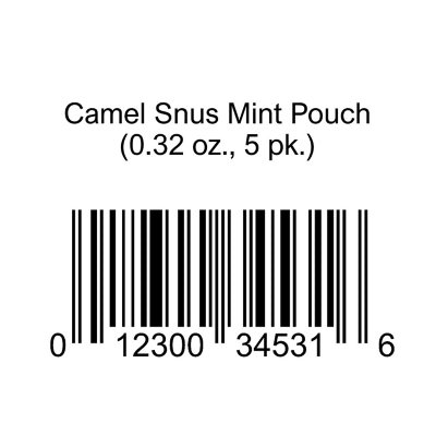 Camel Snus Mint Pouch 5 Tins Sam S Club