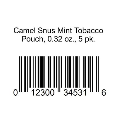 Camel Snus Mint Pouch 5 Tins Sam S Club