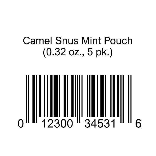 Camel Snus Frost Pouch (0.32 oz., 5 pk.)