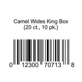 Camel Wides King Box (20 ct., 10 pk.)