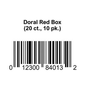 Doral Red Box 20 ct., 10 pk.