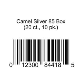 Camel Silver Box 20 ct., 10 pk.