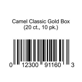 Camel Classic Gold Box (20 ct., 10 pk.)