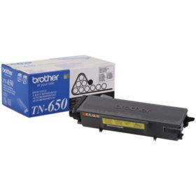 Brother - TN650 High Yield Toner Cartridge, Black  