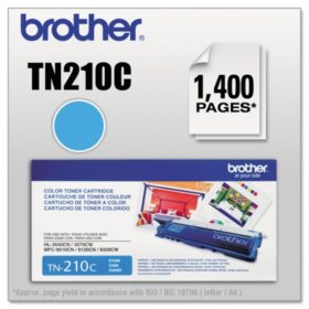 Brother TN210 Toner Cartridge, Select Color