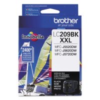 Brother LC209BK Super High-Yield Ink, Black (2400 Page Yield)