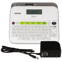 Brother P-Touch - PTD400AD Versatile Label Maker with AC Adapter -  White