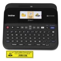 Brother P-Touch - PT-D600 PC-Connectable Label Maker with Color Display -  Black