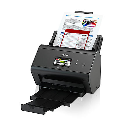 Brother ImageCenter ADS-2800W Wireless Document Scanner for Mid to Large Size Workgroups  