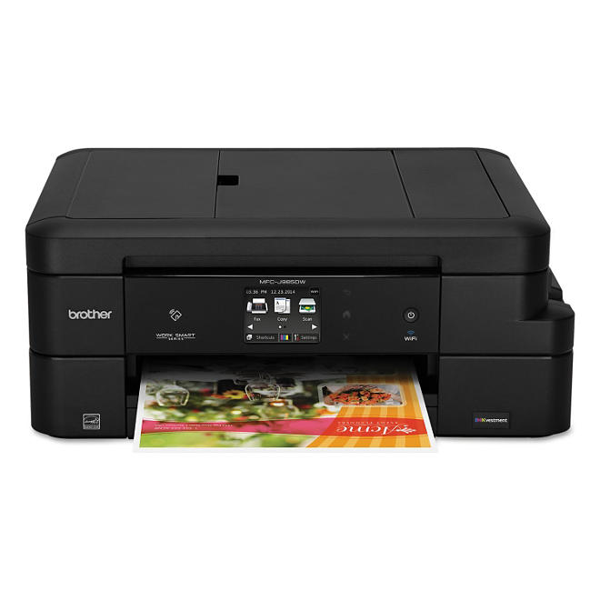 Brother MFC-J985DW Work Smart All-in-One Copy/Fax/Print/Scan with INKvestment Cartridges