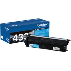 Brother TN433C High-Yield Toner, Cyan