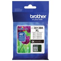 Brother LC3013BK High-Yield Ink, 400 Page-Yield, Black