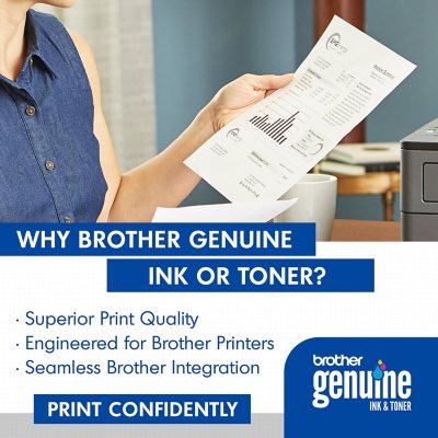 Brother TN760 High-Yield Toner, 3,000 Page-Yield, Black - 3 Pack