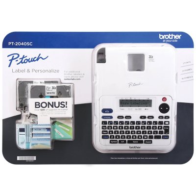 Brother P-Touch Home & Office Label Maker PT-2040SC - Sam's Club