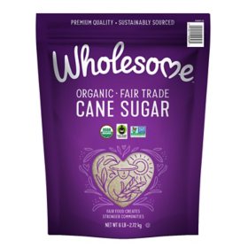 Wholesome Organic Cane Sugar, 6 lbs.