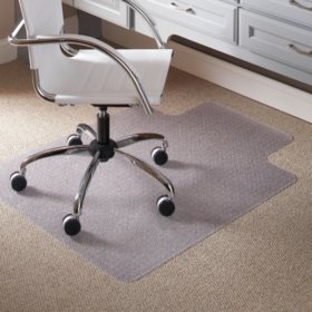 RUGged Chair Mats are Woven Fabric Surface Desk Chair Mats by