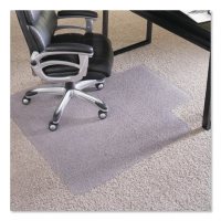 ES Robbins® Performance Series Chair Mat with AnchorBar for Carpet up to 1", 36 x 48, Clear