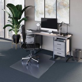 RUGged Chair Mats are Woven Fabric Surface Desk Chair Mats by