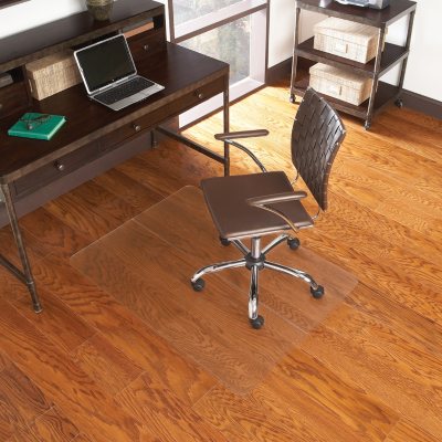 Chair Mat For Hard Floor 36 X 48 Rectangle Clear