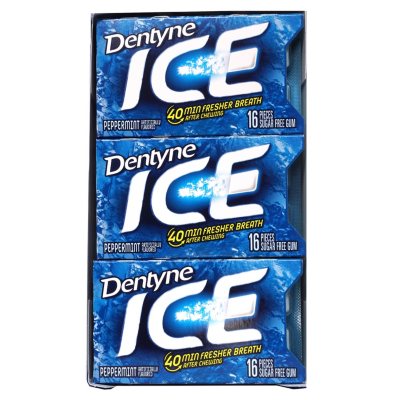UPC 012546097284 product image for Dentyne Ice Peppermint Sugar Free Gum - 16 pc. - 9 pk. | upcitemdb.com