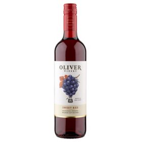 Oliver Winery Sweet Red Blend Wine, 750 ml