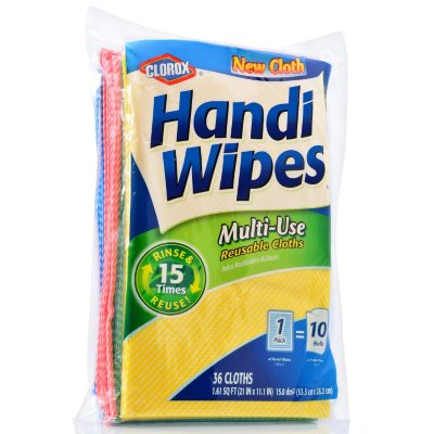 Clorox Handi Wipes Reusable Cloths, 72 Ct.